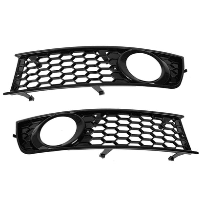 AUDI A4 B6 00-04 Atrapki zderzaka RS LOOK BLACK 3szt KPL