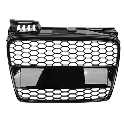 AUDI A4 B7 04-08 Atrapa między reflektory (grill) RS LOOK PLASTER MIODU BLACK