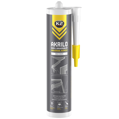 Akryl uniwersalny biały K2 AKRILO 300ml B580