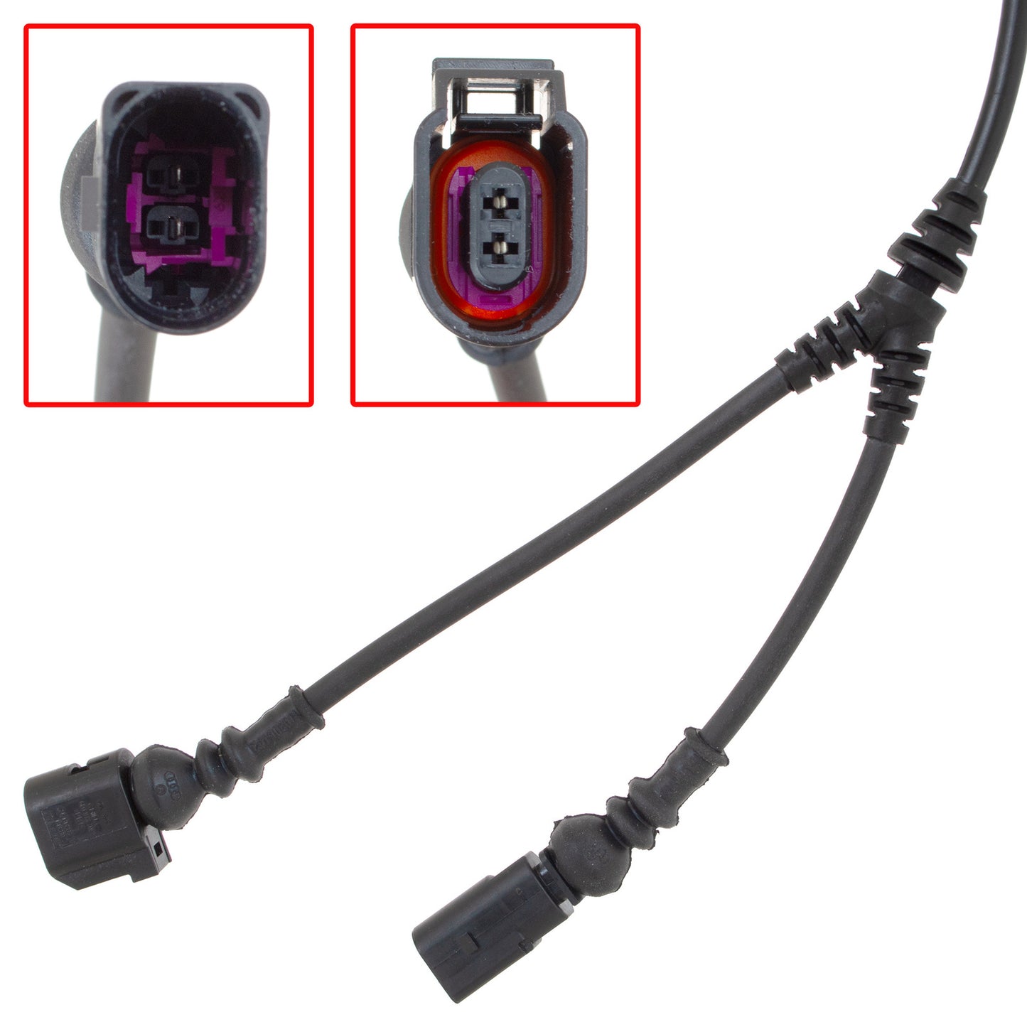 Audi A3 8P Seat Altea XL Leon Skoda Octavia II Superb II Yeti VW Caddy III Golf V VI Jetta III Touran ABS Sensor Brake Pad Harness