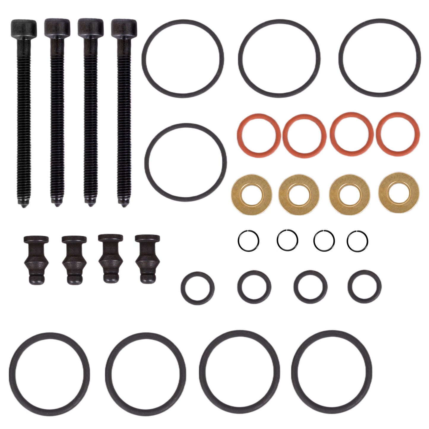 VW AUDI SEAT SKODA 1,9TDi 2,0TDi 2,5 ZESTAW NAPRAWCZY POMPOWTRYSKIWACZA 4SZT