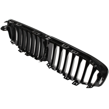 BMW 1 F40 2019- atrapa między reflektory (nerki) BLACK GLOSSY SINGLE BAR