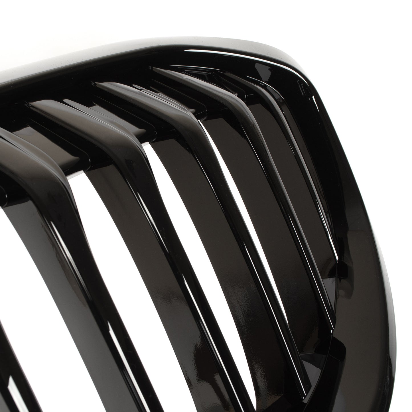 BMW 1 F40 2019- atrapa między reflektory (nerki) BLACK GLOSSY SINGLE BAR