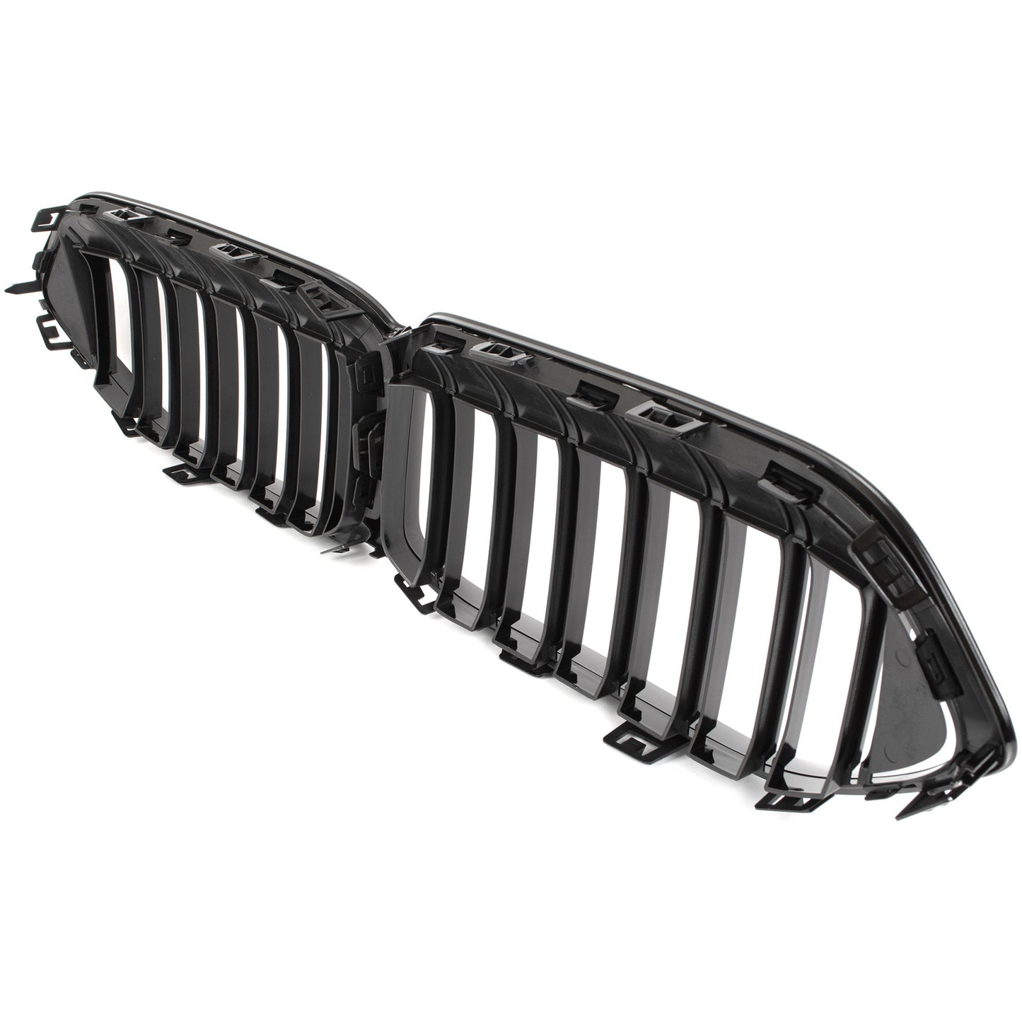 BMW 2 F44 19-24 atrapa między reflektory (nerki) BLACK GLOSSY DOUBLE BAR