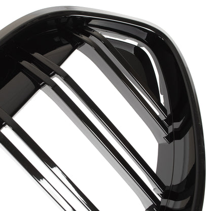 BMW 2 F44 19-24 atrapa między reflektory (nerki) BLACK GLOSSY DOUBLE BAR