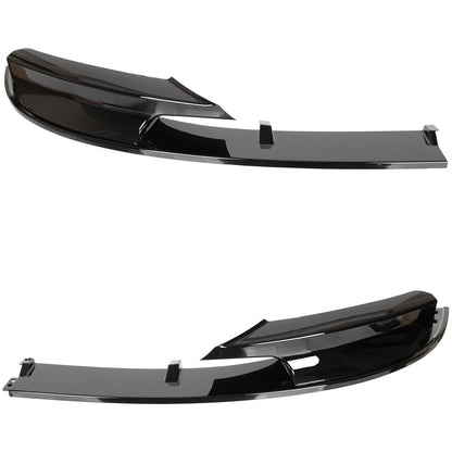 BMW 3 F30 F31 Przednia Dokładka Zderzaka SPOILER M-PAKIET CZARNY POŁYSK