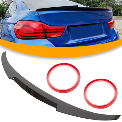 BMW 4 F36 14-21 spoiler tylny dachowy - lotka na klapę bagażnika GLOSSY BLACK M4
