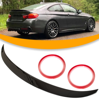 BMW 4 F36 14-21 spoiler tylny dachowy - lotka na klapę bagażnika GLOSSY BLACK MP