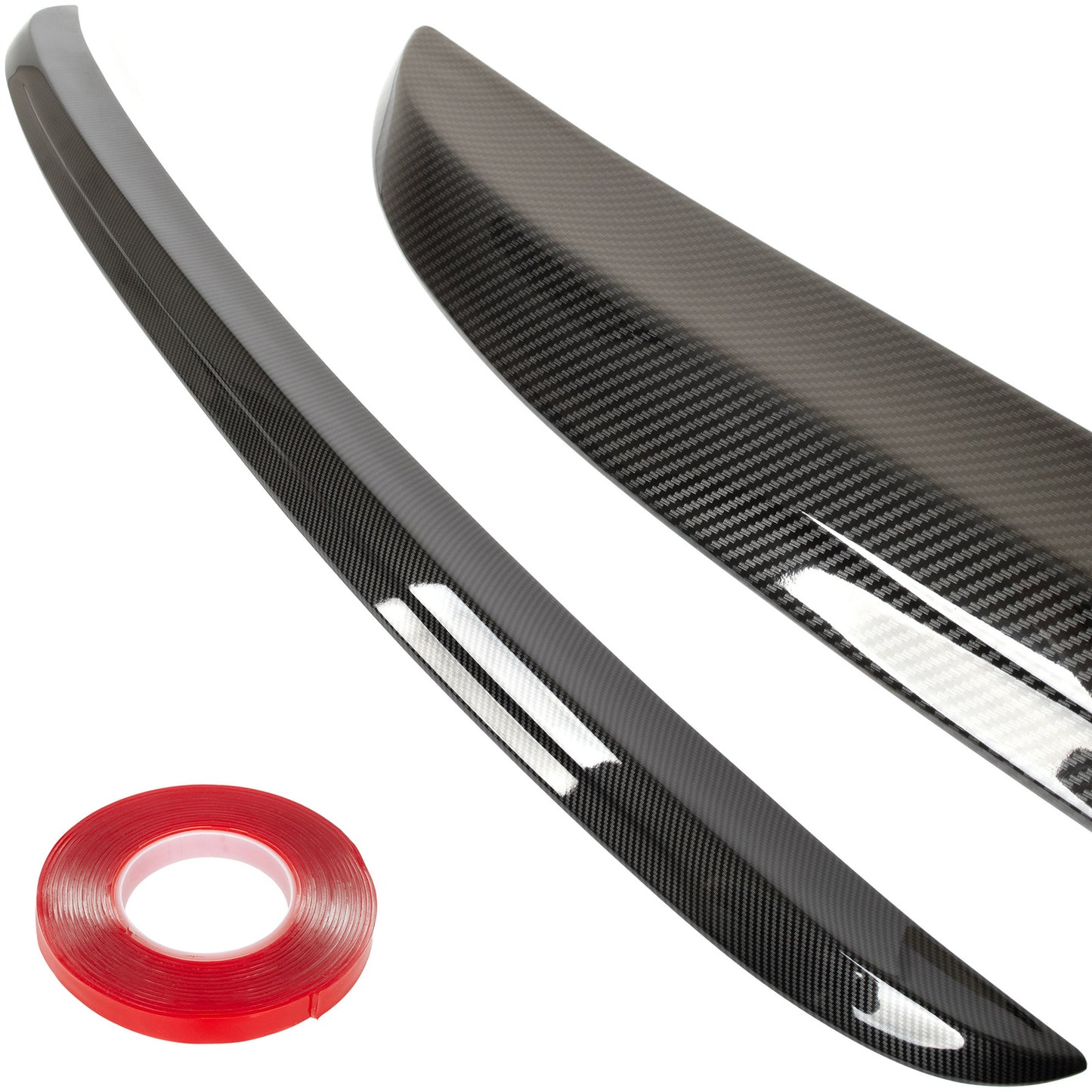 BMW 5 E60 01-10 spoiler tylny dachowy - lotka na klapę bagażnika CARBON M5