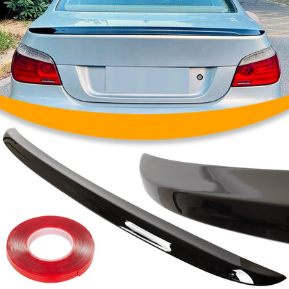 BMW 5 E60 01-10 spoiler tylny dachowy - lotka na klapę bagażnika GLOSSY BLACK M5