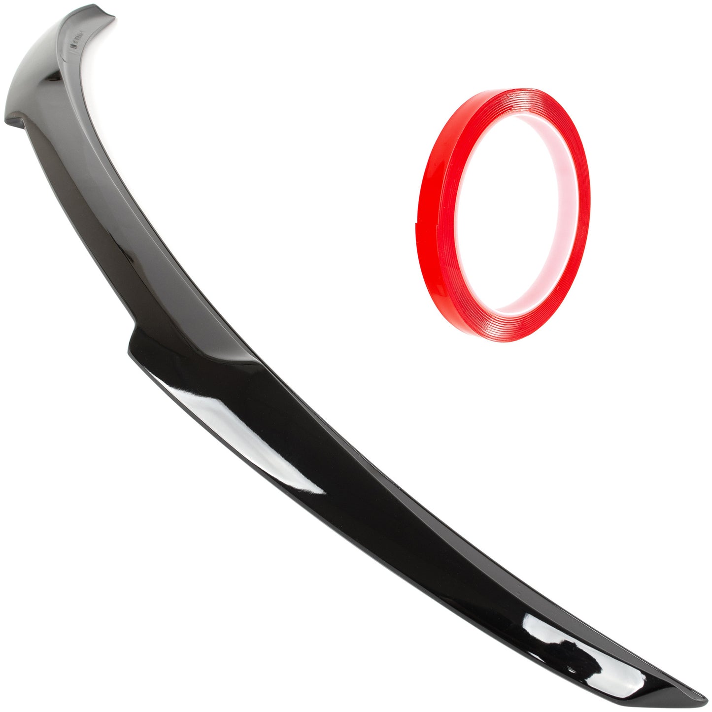 BMW 5 F10 09-16 spoiler tylny dachowy - lotka na klapę bagażnika GLOSSY BLACK M4