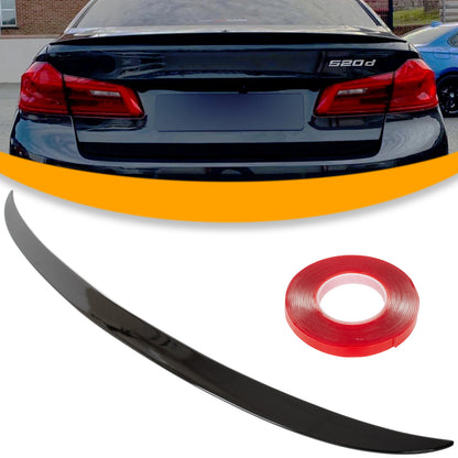 BMW 5 G30 2016- spoiler tylny dachowy - lotka na klapę bagażnika GLOSSY BLACK M5