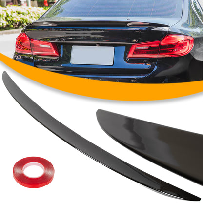 BMW 5 G30 2016- spoiler tylny dachowy - lotka na klapę bagażnika GLOSSY BLACK MP