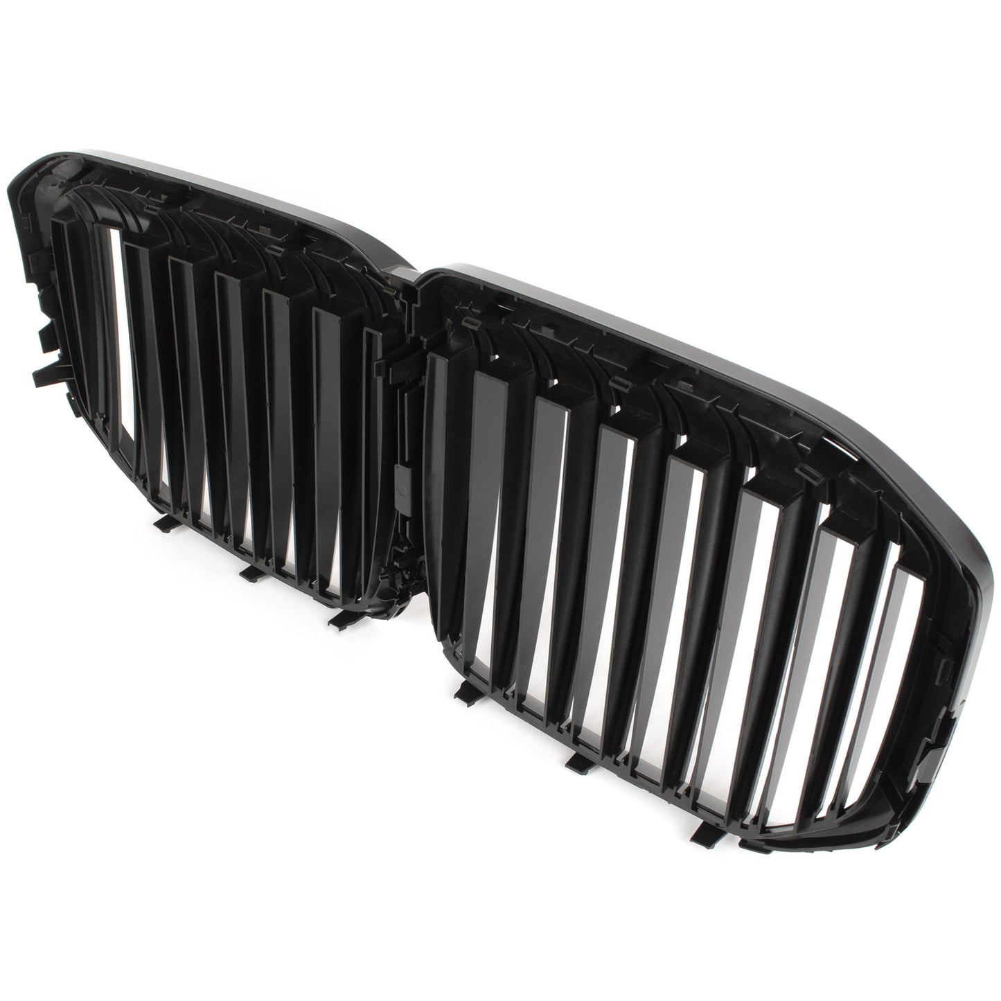 BMW X7 G07 19-21 atrapa między reflektory (nerki) BLACK GLOSSY DOUBLE BAR
