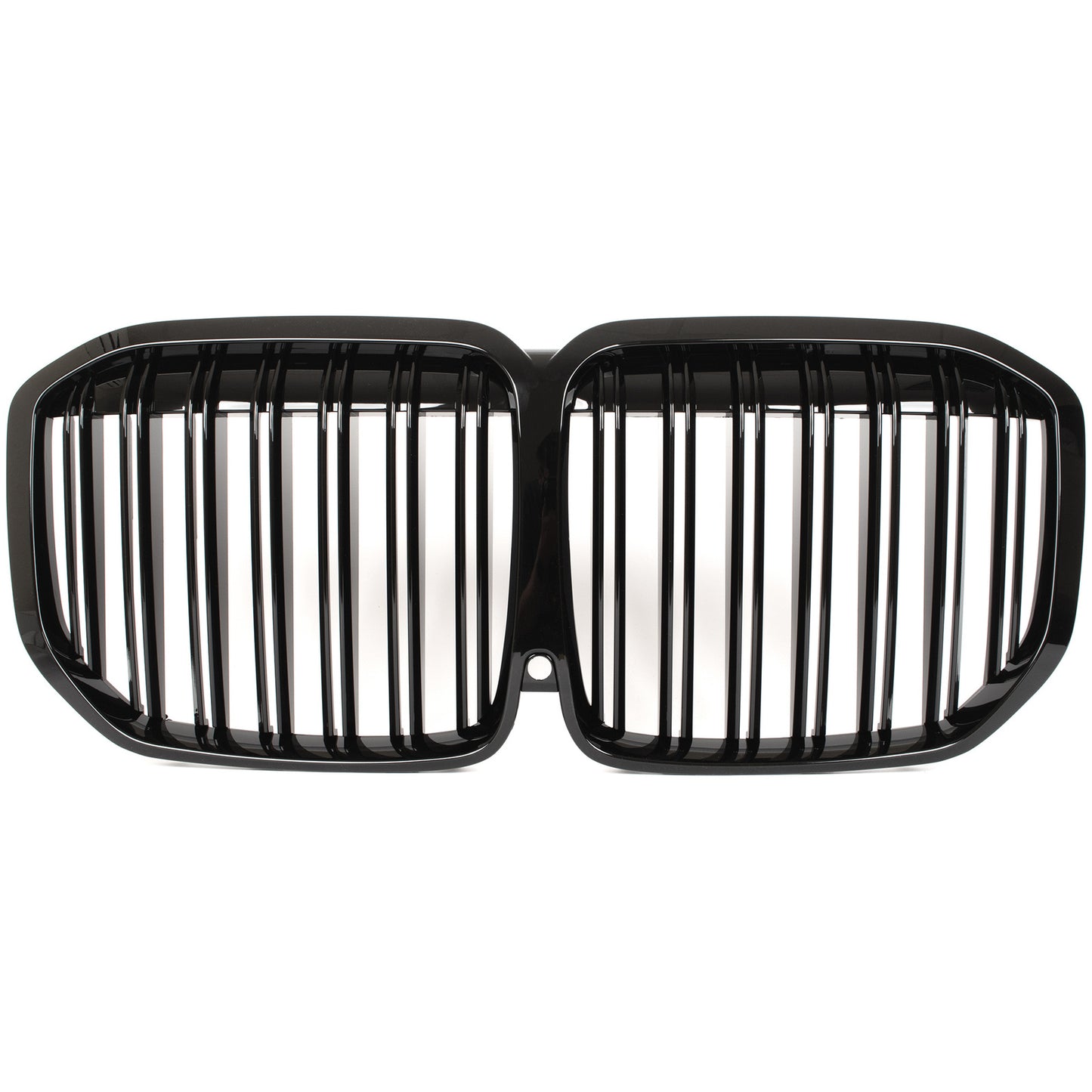 BMW X7 G07 19-21 atrapa między reflektory (nerki) BLACK GLOSSY DOUBLE BAR