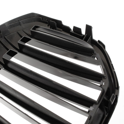 BMW X7 G07 19-21 atrapa między reflektory (nerki) BLACK GLOSSY DOUBLE BAR