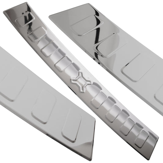 JEEP RENEGADE 14-24 Rear Bumper Protector CHROME