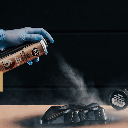 Lakier do zacisków i bębnów hamulcowych K2 BRAKE CALIPER PAINT 400ml CZARNY L346CA