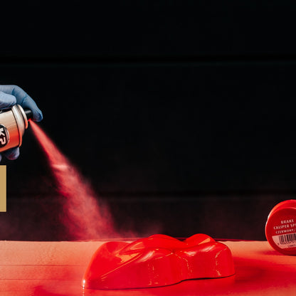 Lakier do zacisków i bębnów hamulcowych K2 BRAKE CALIPER PAINT 400ml CZERWONY L346CE