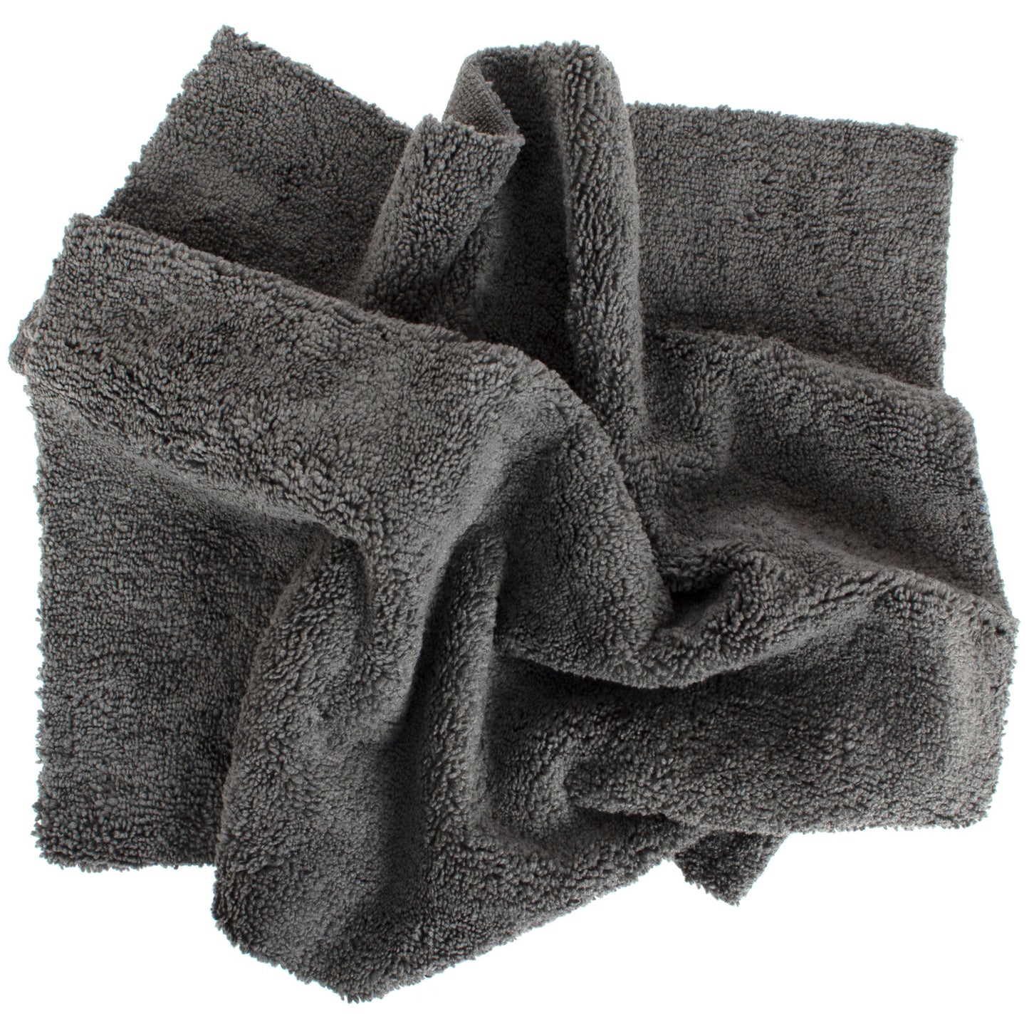 M MODECAR Double-sided towel with long and short pile 40x40cm 380gsm GREY