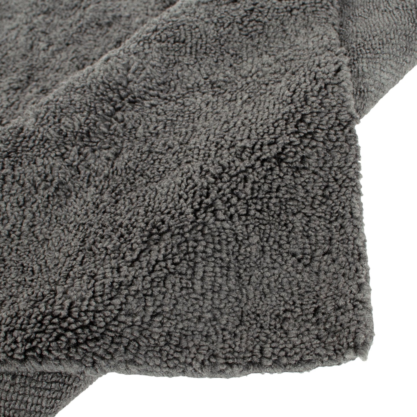 M MODECAR Double-sided towel with long and short pile 40x40cm 380gsm GREY