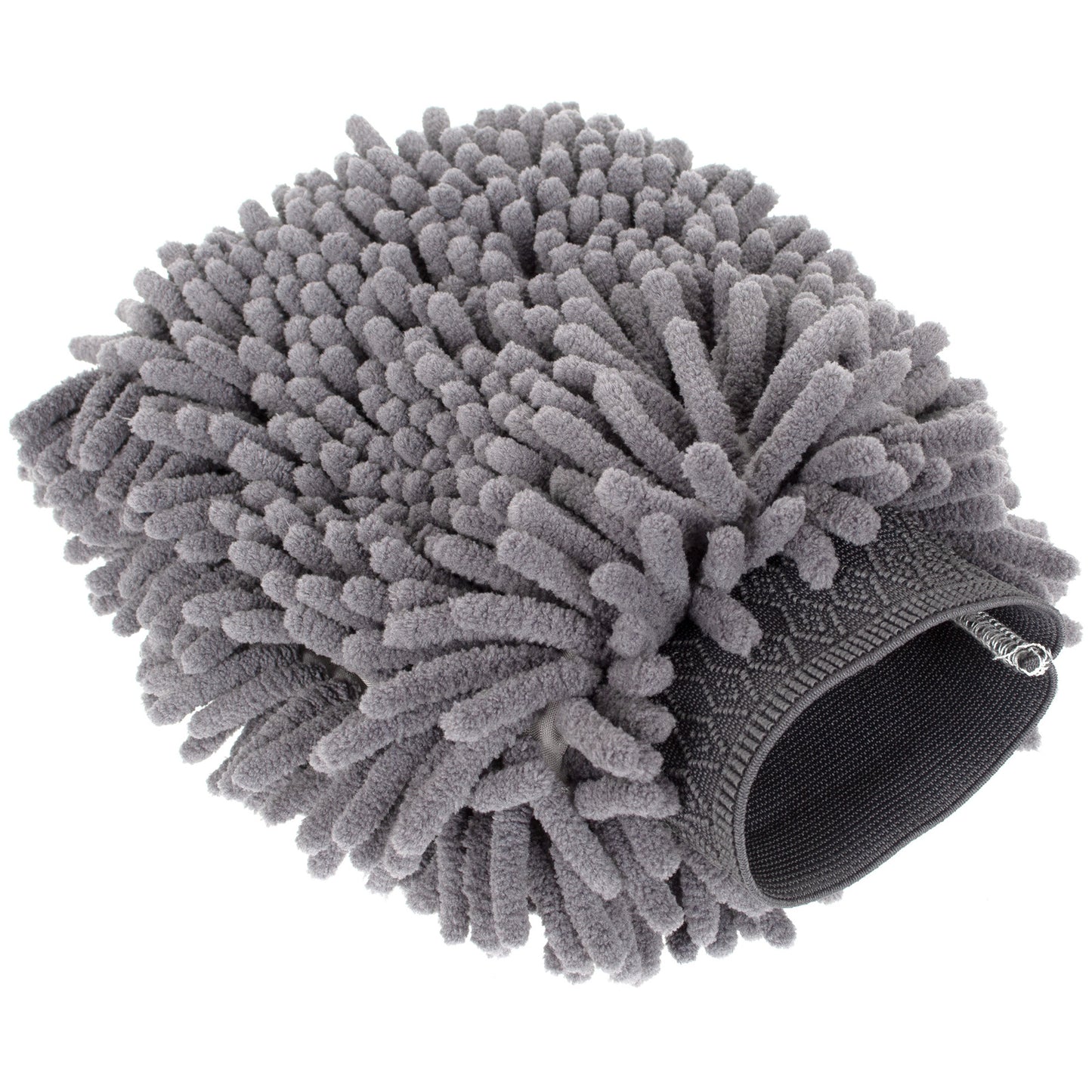 M MODECAR Chenille Wash Mitt 20x28cm Color MIX GREEN/GREY