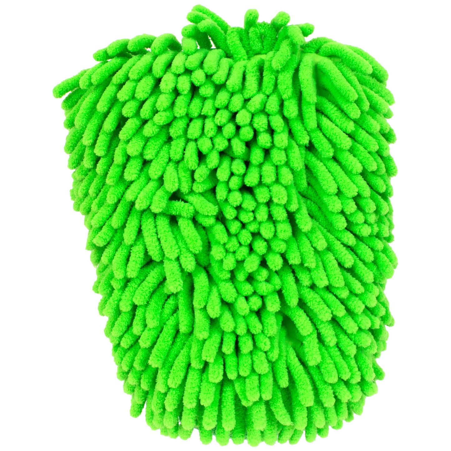 M MODECAR Chenille Wash Mitt 20x28cm Color MIX GREEN/GREY