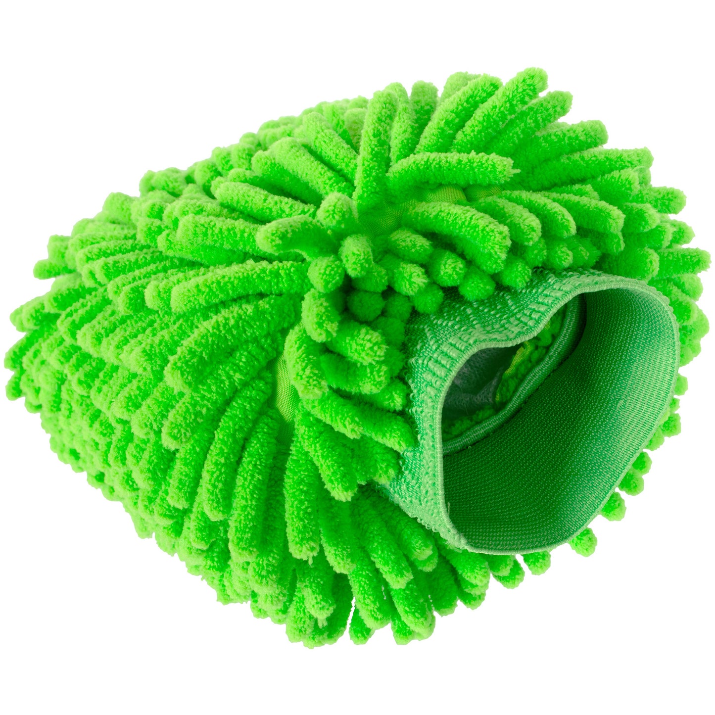 M MODECAR Chenille Wash Mitt 20x28cm Color MIX GREEN/GREY