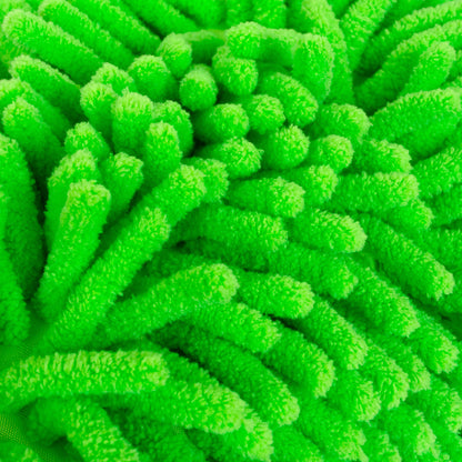 M MODECAR Rękawica do mycia Chenille 20x28cm ZIELONA