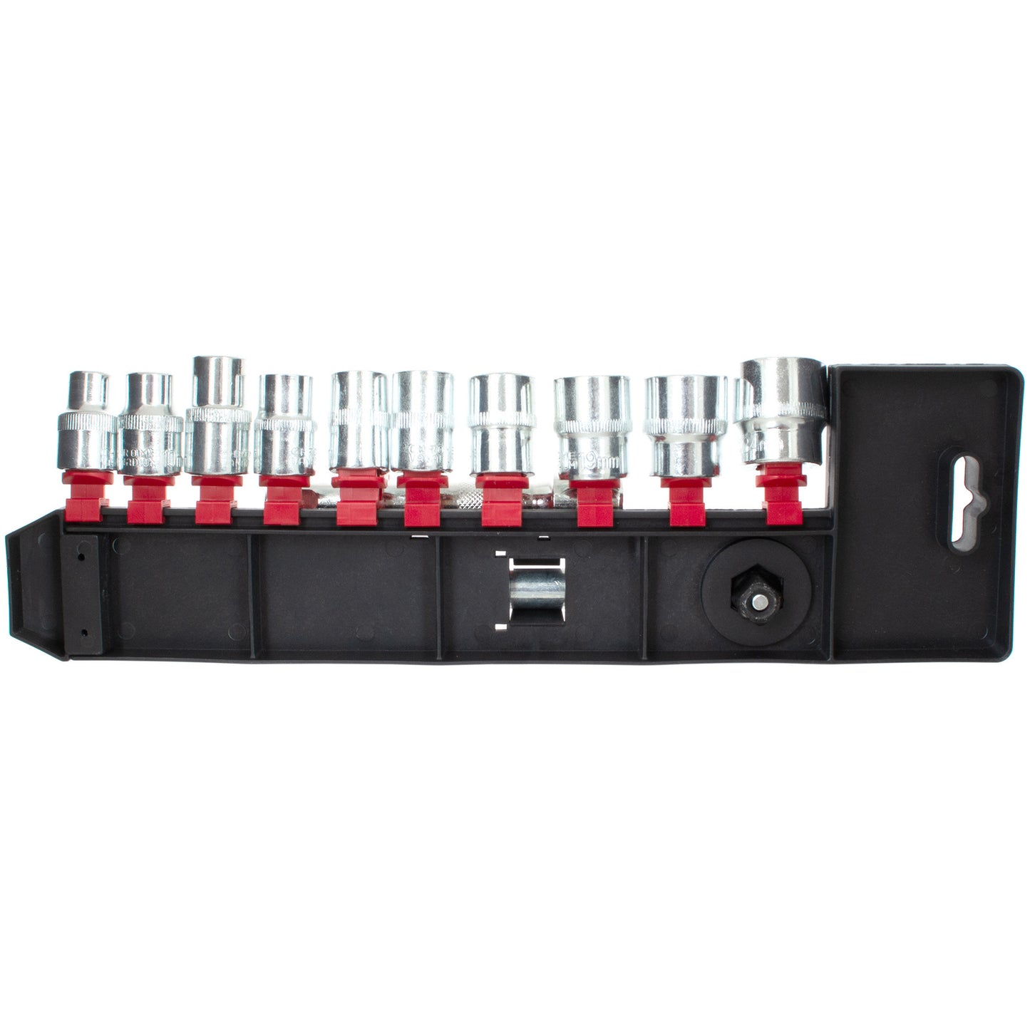 M MODECAR Zestaw narzędzi 1/2" 12PCS - grzechotka, przedłużka i 10 nasadek 10-24m