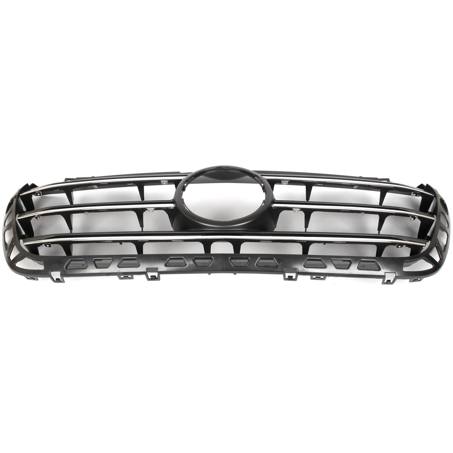Mercedes Sprinter 2018- atrapa między reflektory (grill) CZARNA + CHROM - USZKODZONA!