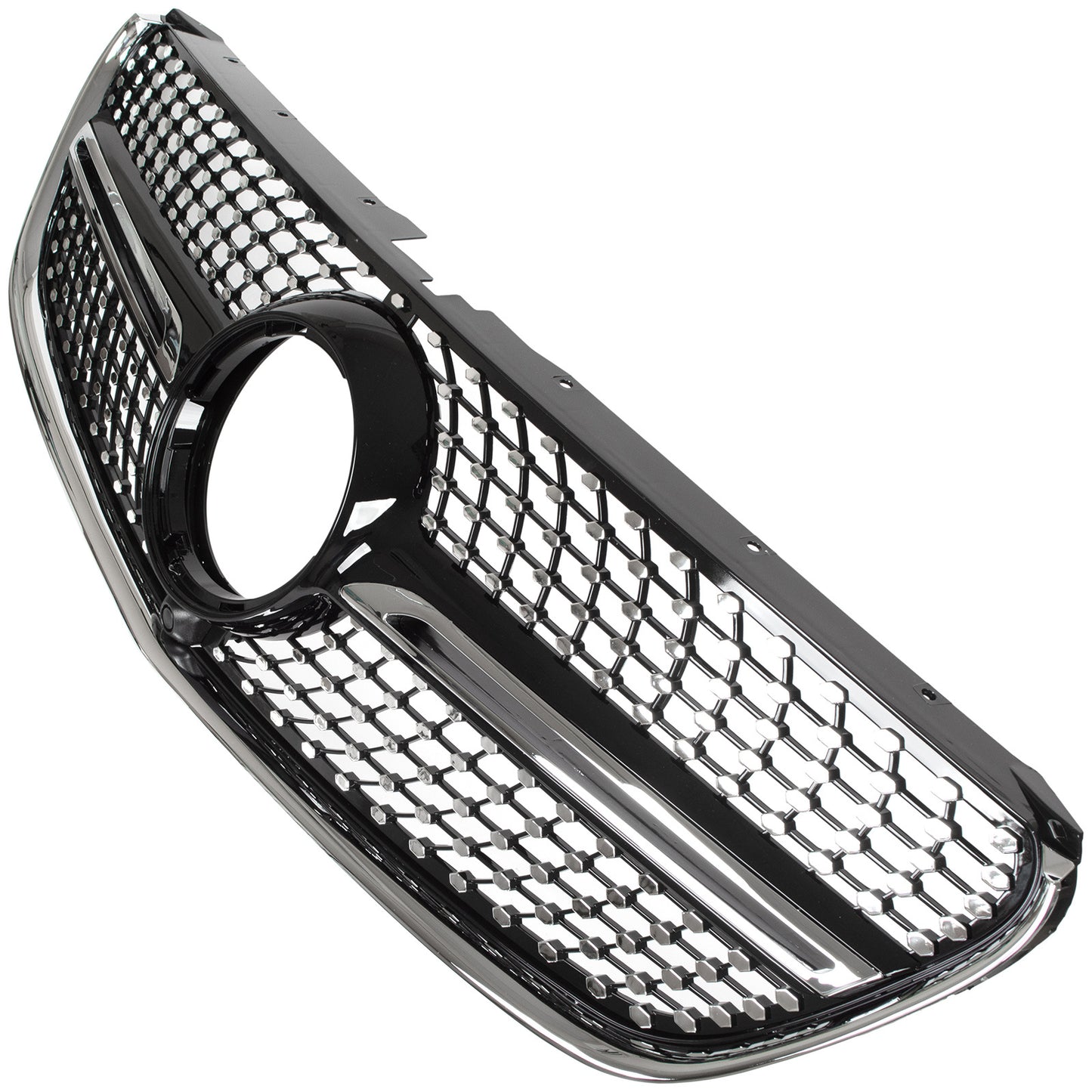 Mercedes VITO W447 2014- atrapa między reflektory (grill) DIAMOND BLACK + CHROM