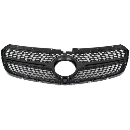 Mercedes VITO W447 2014- atrapa między reflektory (grill) DIAMOND BLACK + CHROM