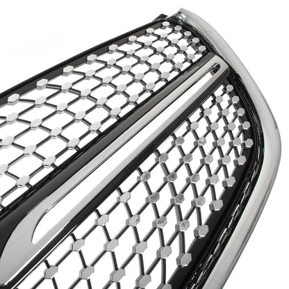 Mercedes VITO W447 2014- atrapa między reflektory (grill) DIAMOND BLACK + CHROM