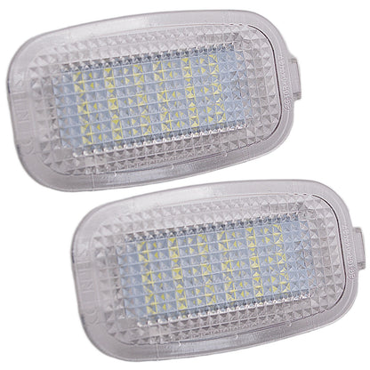 Mercedes W169 W245 W216 W204 X164 W164 W221 lampki podświetlenia wnętrza LED 2 szt. kpl.