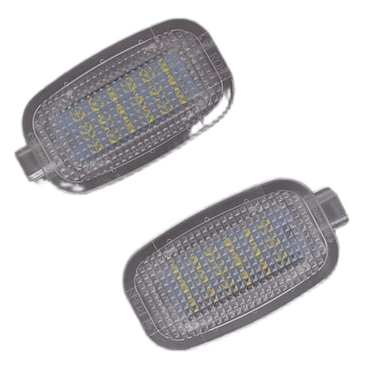 Mercedes W169 W245 W216 W204 X164 W164 W221 lampki podświetlenia wnętrza LED 2 szt. kpl.