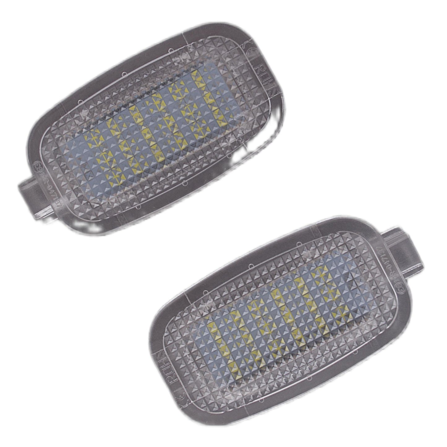 Mercedes W169 W245 W216 W204 X164 W164 W221 lampki podświetlenia wnętrza LED 2 szt. kpl.