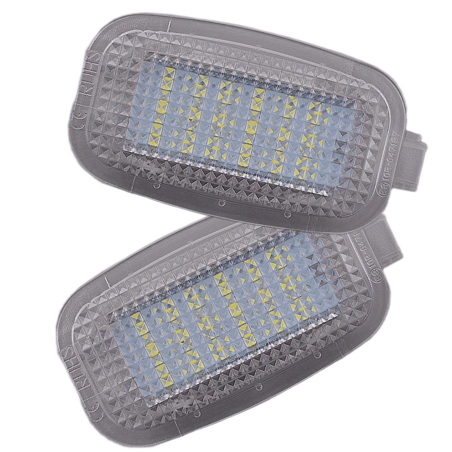 Mercedes W169 W245 W216 W204 X164 W164 W221 lampki podświetlenia wnętrza LED 2 szt. kpl.