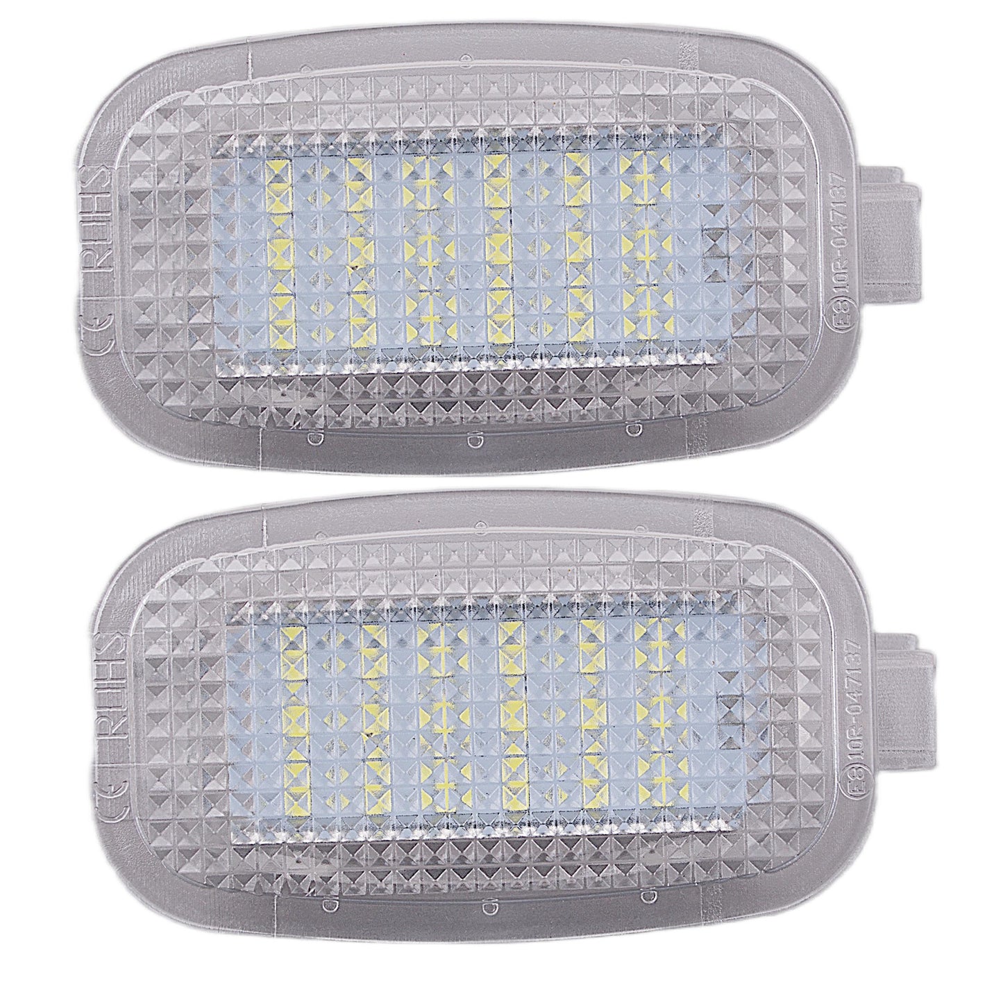 Mercedes W169 W245 W216 W204 X164 W164 W221 lampki podświetlenia wnętrza LED 2 szt. kpl.