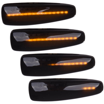 Mitsubishi  ASX  LANCER VIII  SPACE STAR  OUTLANDER II PAJERO IV  kierunkowskaz boczny LED DYMIONY DYNAMICZNY 2 szt. KPL