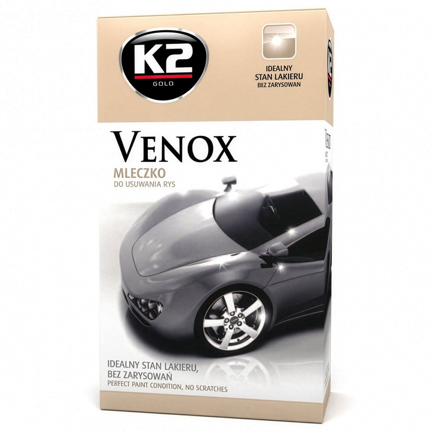 Mleczko do usuwania rys z lakieru K2 VENOX 180g G050