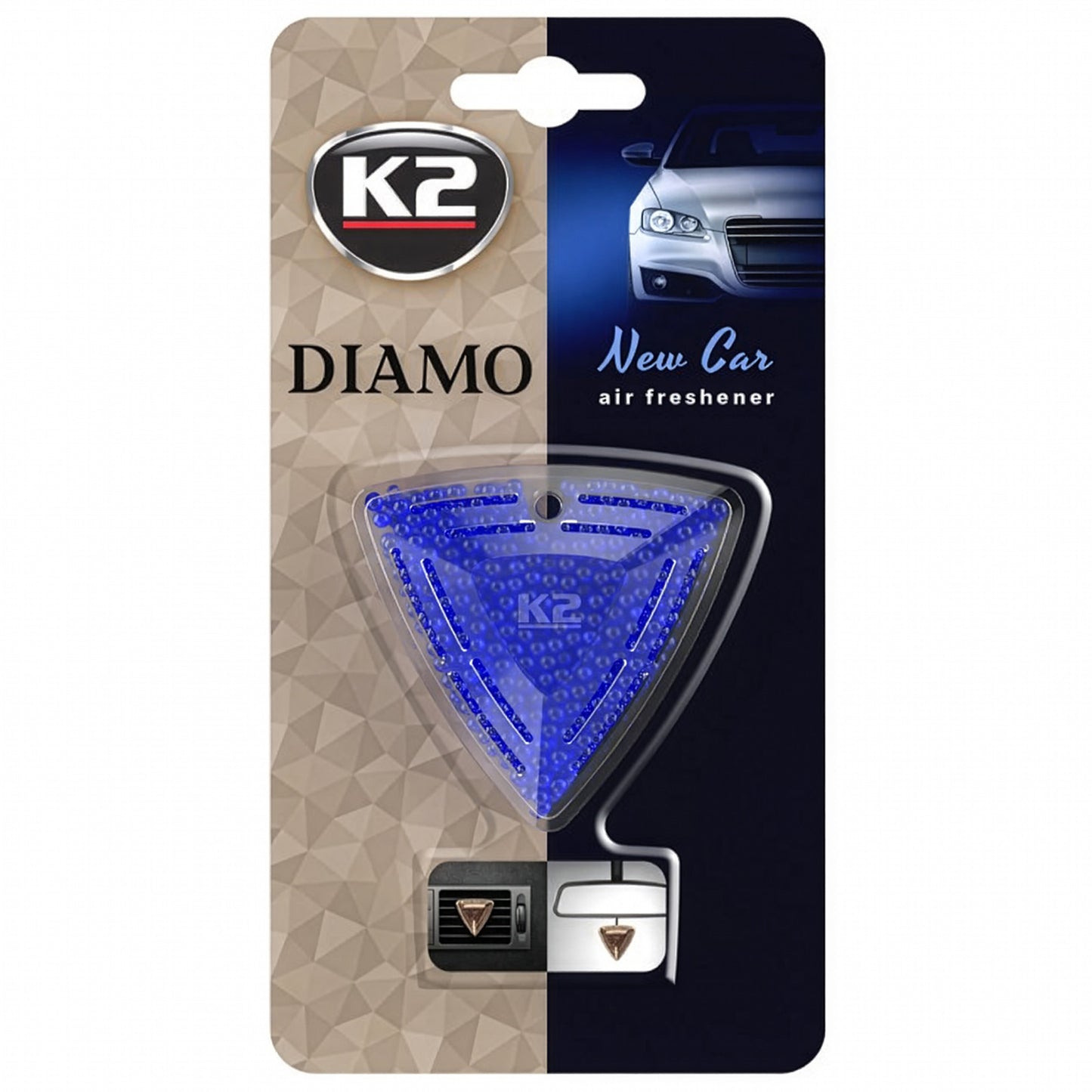 Odświeżacz powietrza K2 DIAMO NEW CAR V88NCA