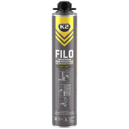 Piana montażowa pistoletowa K2 FILO 750ml B510