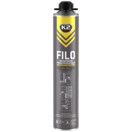 Piana montażowa pistoletowa K2 FILO 750ml B510