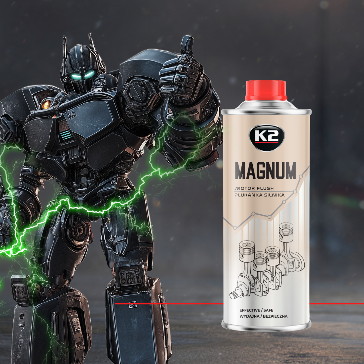 Płukanka silnika K2 MAGNUM 500ml T372