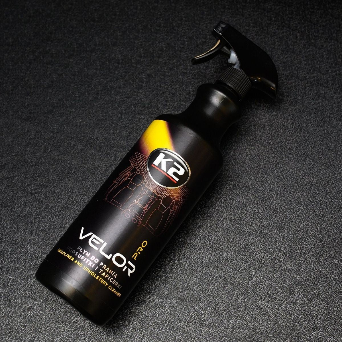 K2 Płyn Środek Do Czyszczenia Podsufitki w Sprayu Velor Pro 1L D5031