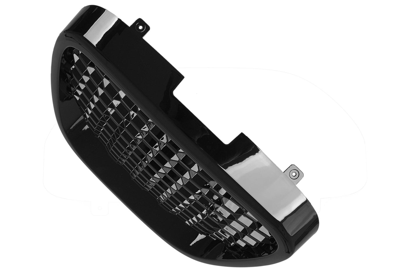 SEAT LEON II 1P TOLEDO III ALTEA 5P 04-09 Atrapa między reflektory (grill) plaster miodu