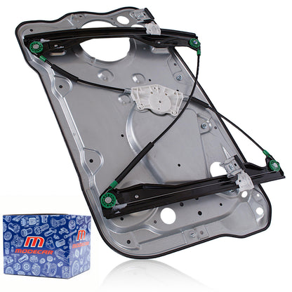 PODNOŚNIK MECHANIZM SZYBY PRZÓD LEWY + PANEL do SKODA FABIA I 6Y1837461