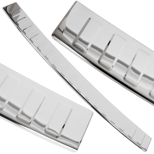 SKODA KAMIQ I 2019-2023 Rear Bumper Protector CHROME