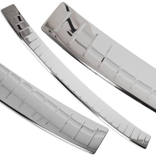 SKODA OCTAVIA III ESTATE 17-Rear bumper protective trim CHROME